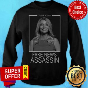 Alternative view of Funny Kayleigh Mcenany Fake News Assassin Shirt