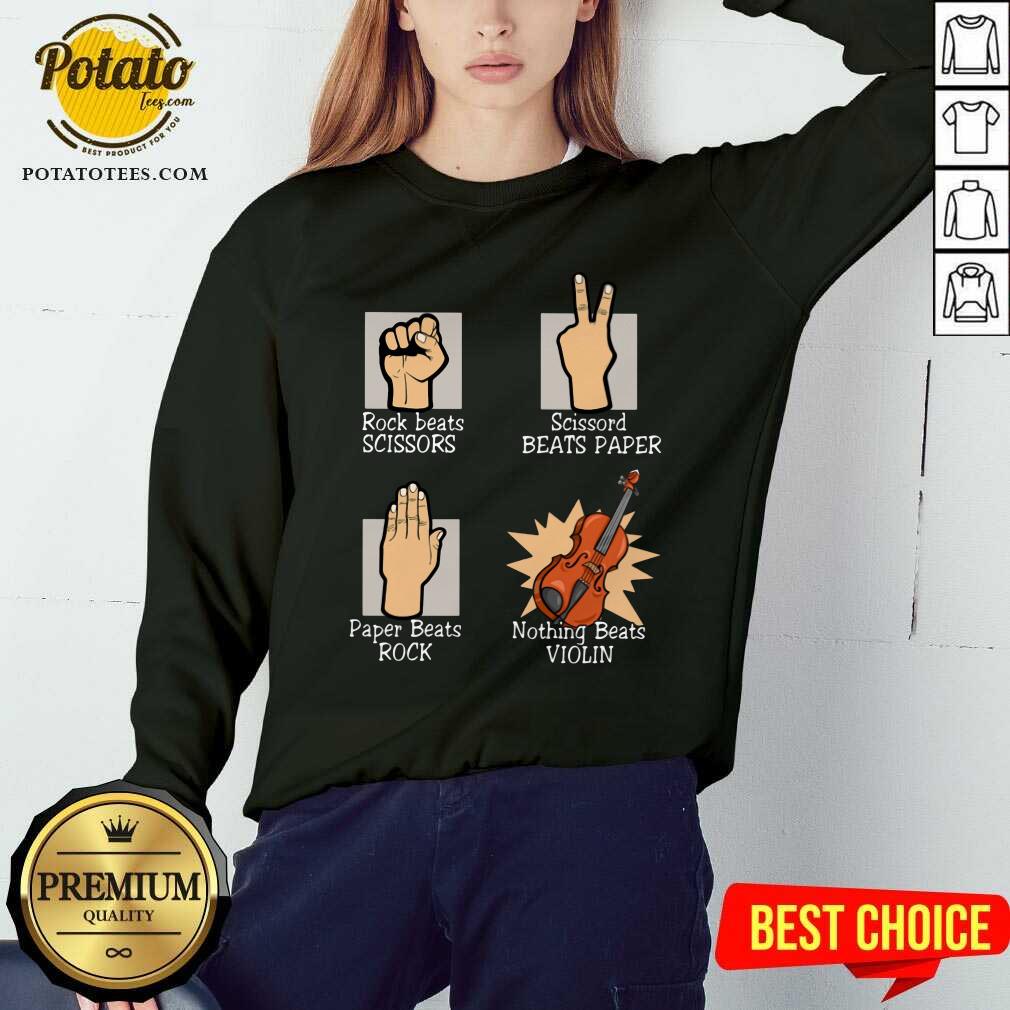 Nothing Beats Violin Shirt - Image 4