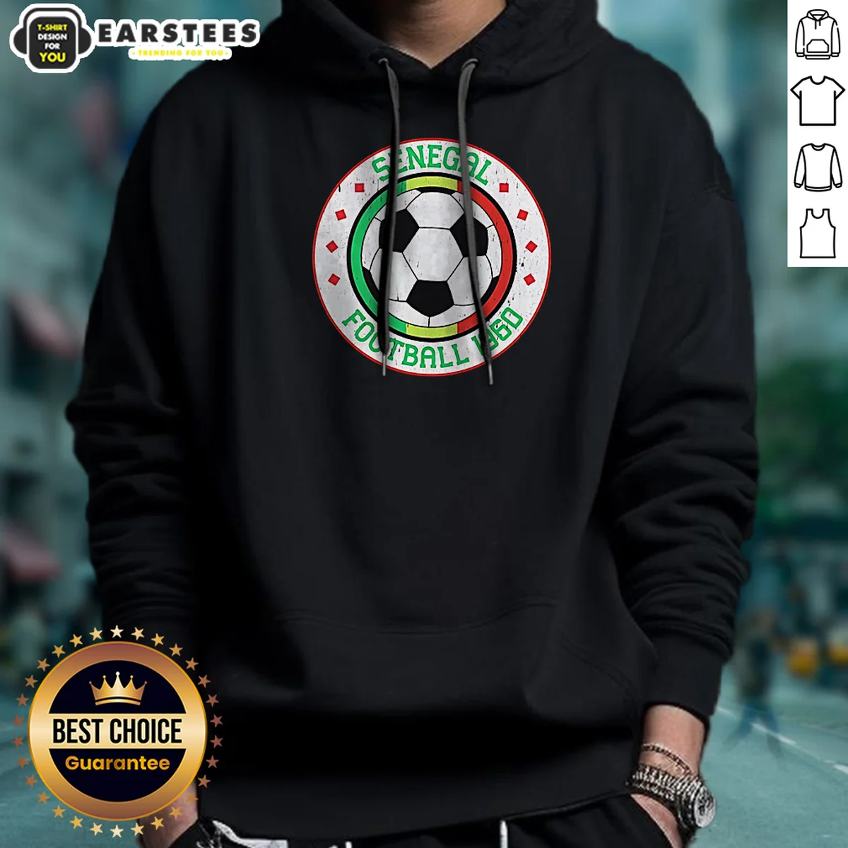 Nice Senegal Football 1960 Vintage Soccer Shirt - Image 3