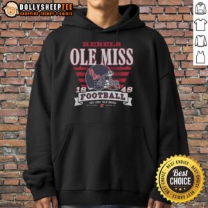 Alternative view of Good Mississippi Rebels Stripe Splash T-Shirt