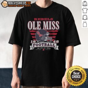Good Mississippi Rebels Stripe Splash T-Shirt