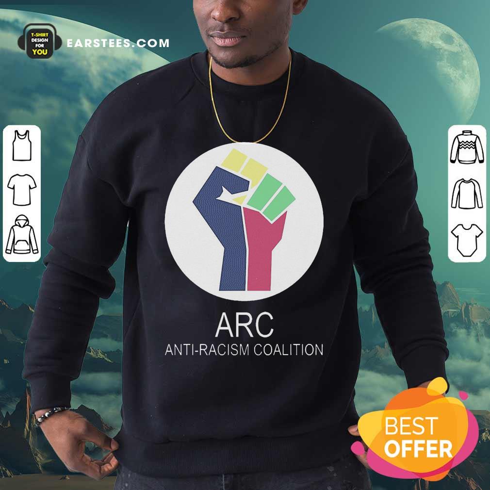 Happy ARC Anti-racism Coalition Shirt - Image 5
