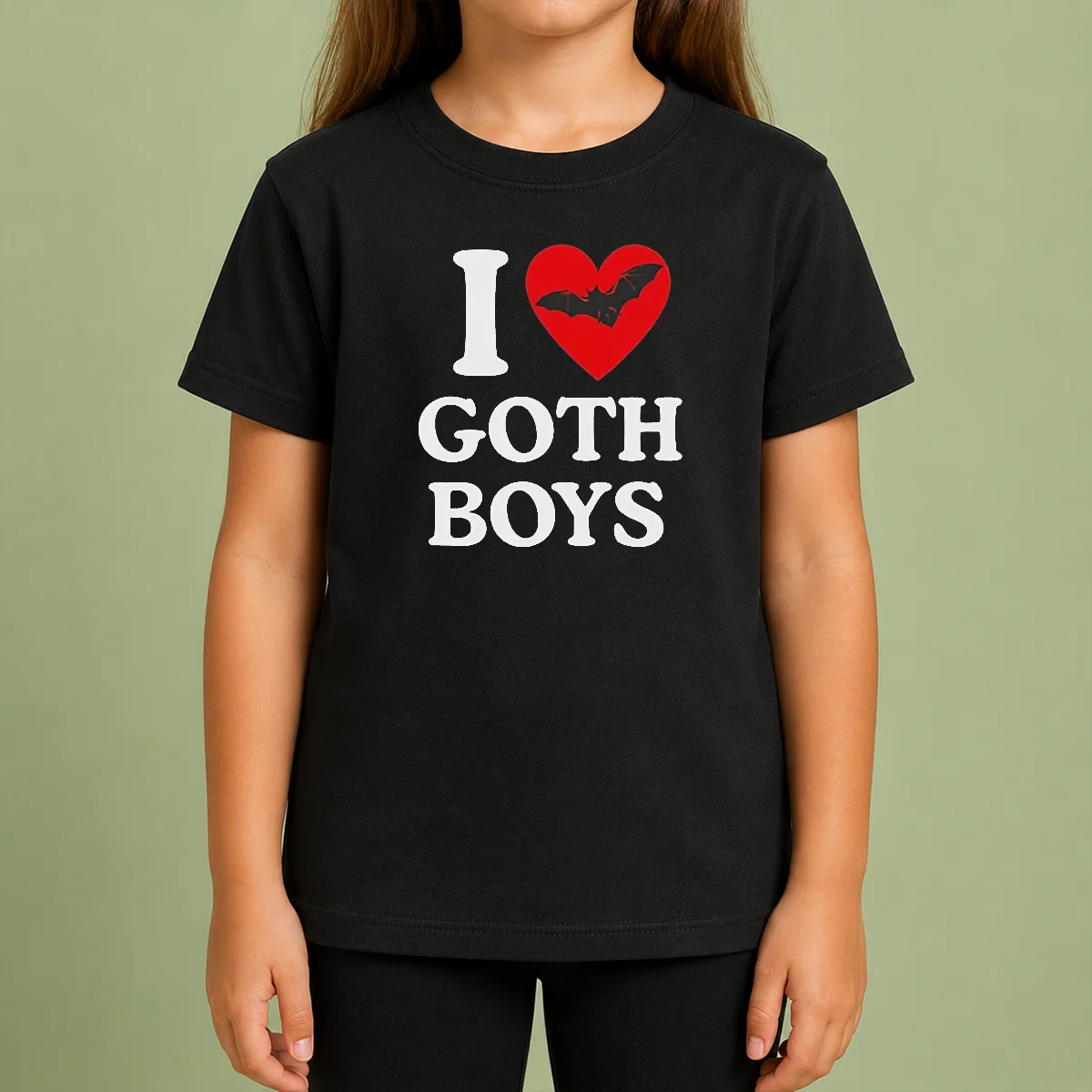 Original I Love Goth Boys Shirt - Image 9