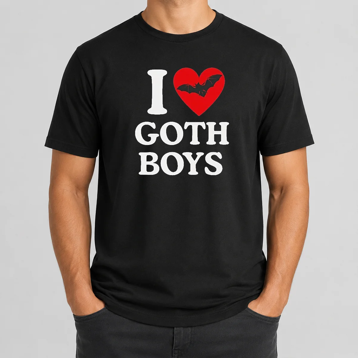 Original I Love Goth Boys Shirt