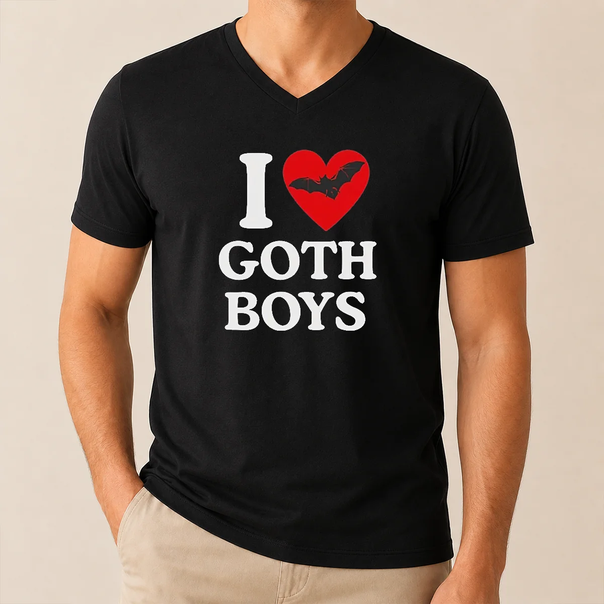 Original I Love Goth Boys Shirt - Image 2