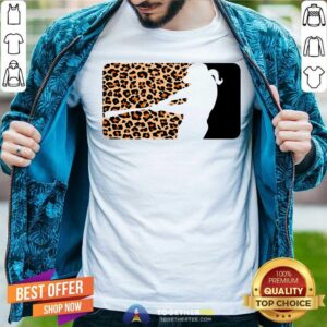 Cheetah Play Softball Leopard Shirt