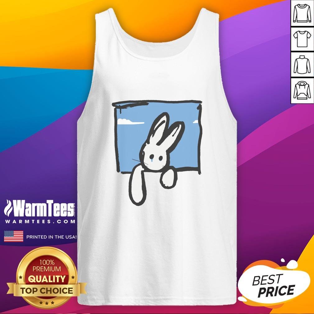 Pretty Blue Bunny T-Shirt - Image 4