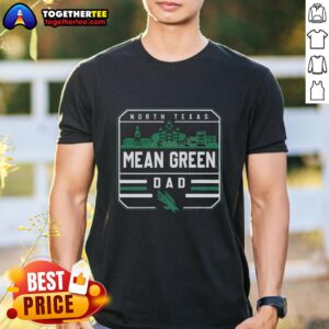 Premium North Texas Mean Green Dad Campus T-Shirt