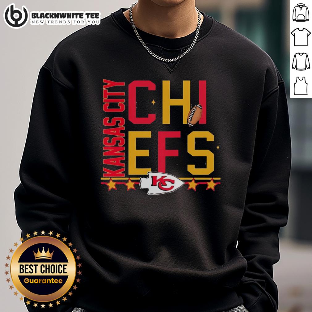 Top Kansas City Chiefs Design Box T-Shirt - Image 5
