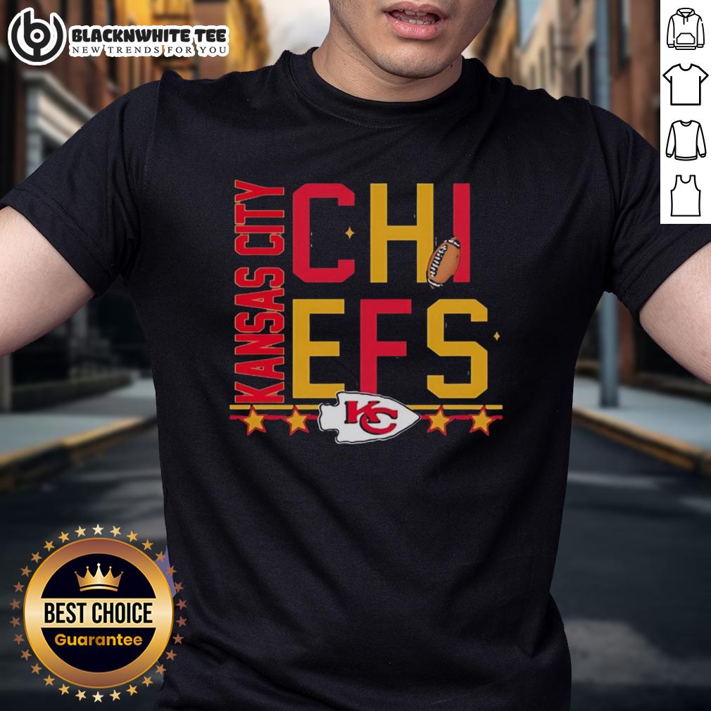Top Kansas City Chiefs Design Box T-Shirt
