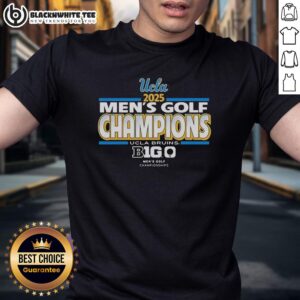 Awesome UCLA Bruins 2025 Big Ten Conference Men's Golf Championship T-Shirt