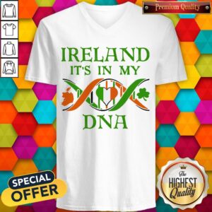 Alternative view of Official Ireland It'S In My DNA Shirt