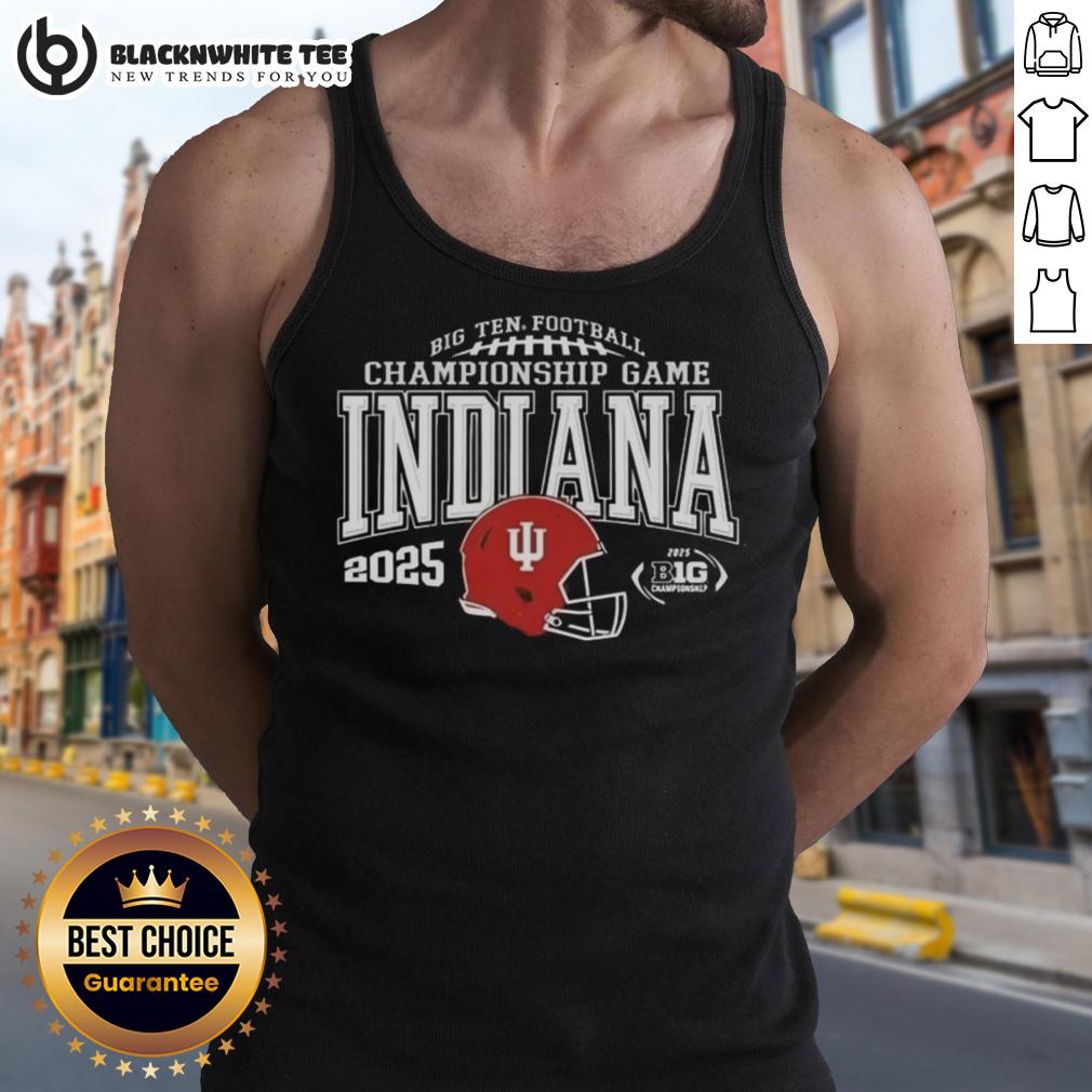 Premium Indiana Hoosiers 2025 Big Ten Football Championship Game T-Shirt - Image 4