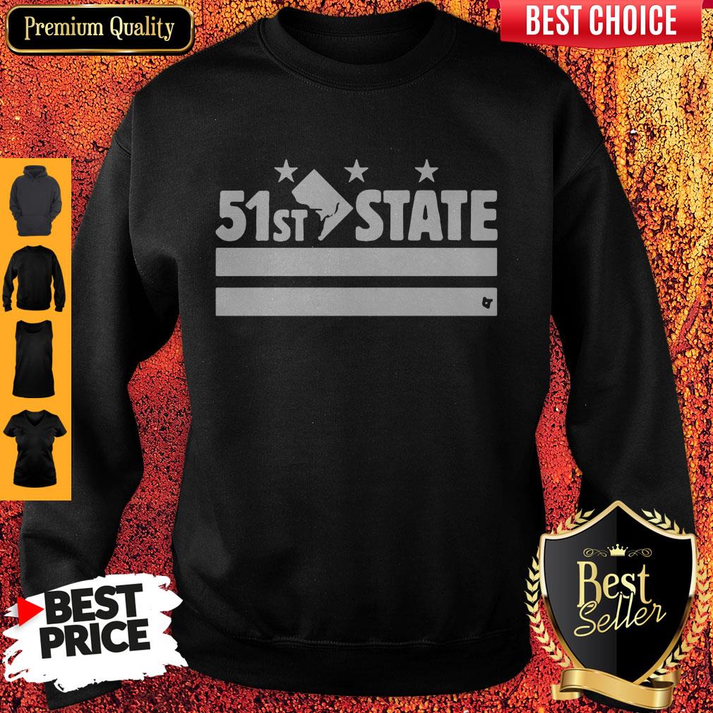 Official 51st State Washington D.C Shirt - Image 5