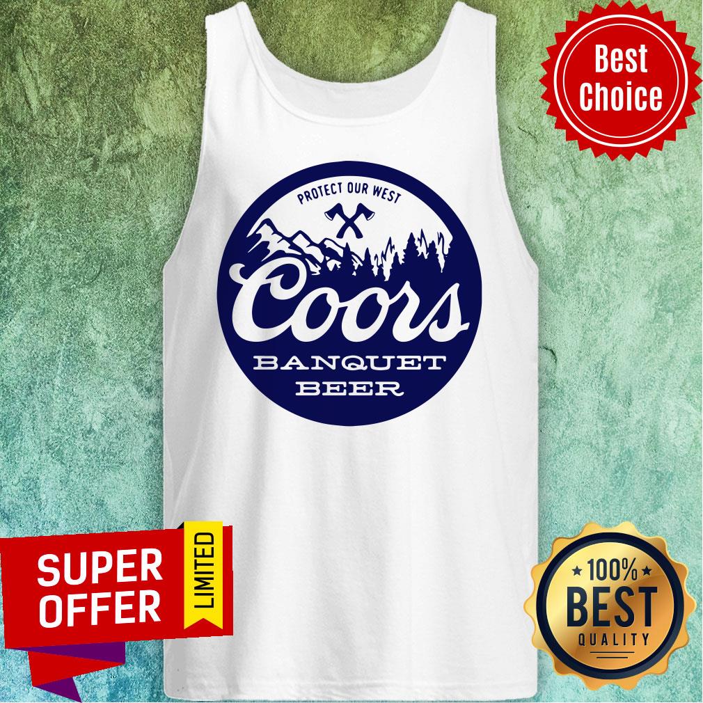 Nice Protect Our West Coors Banquet Beer Shirt - Image 5