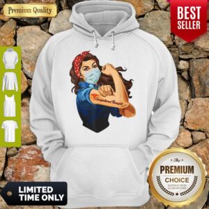 Alternative view of Awesome Strong Woman Occupational Therapist Tattoo Shirt