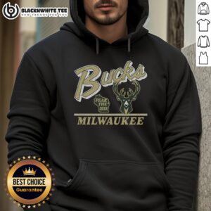 Alternative view of Good Milwaukee Bucks Fly By Vintage T-Shirt