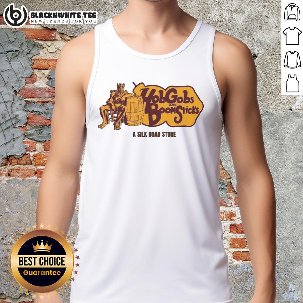 Hot Hobgobs And Boom Sticks A Silk Road Store T-Shirt - Image 4