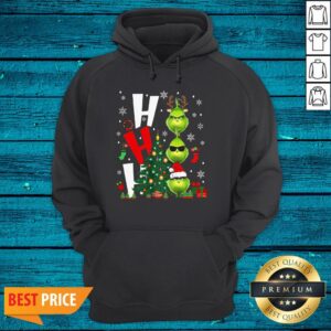 Alternative view of Wicked Santa Grinch Ho Ho Ho Christmas Shirt