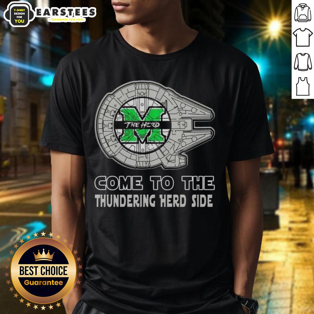 Premium Star Wars Come To The Marshall Thundering Herd Side T-Shirt
