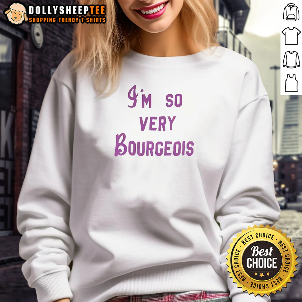 Pretty I'm So Very Bourgeois Shirt - Image 4