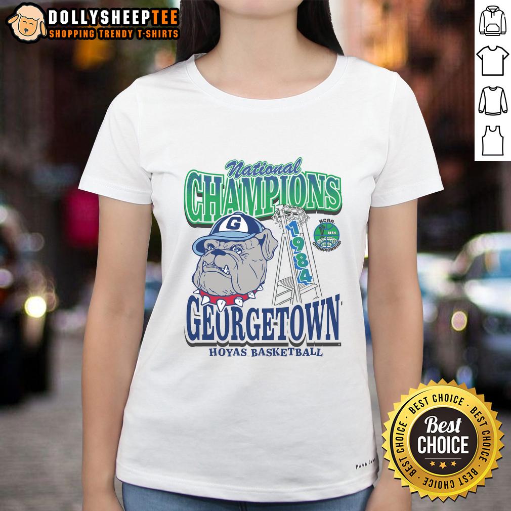 Awesome Georgetown Hoyas Past Champs Tourney Win T-Shirt - Image 3