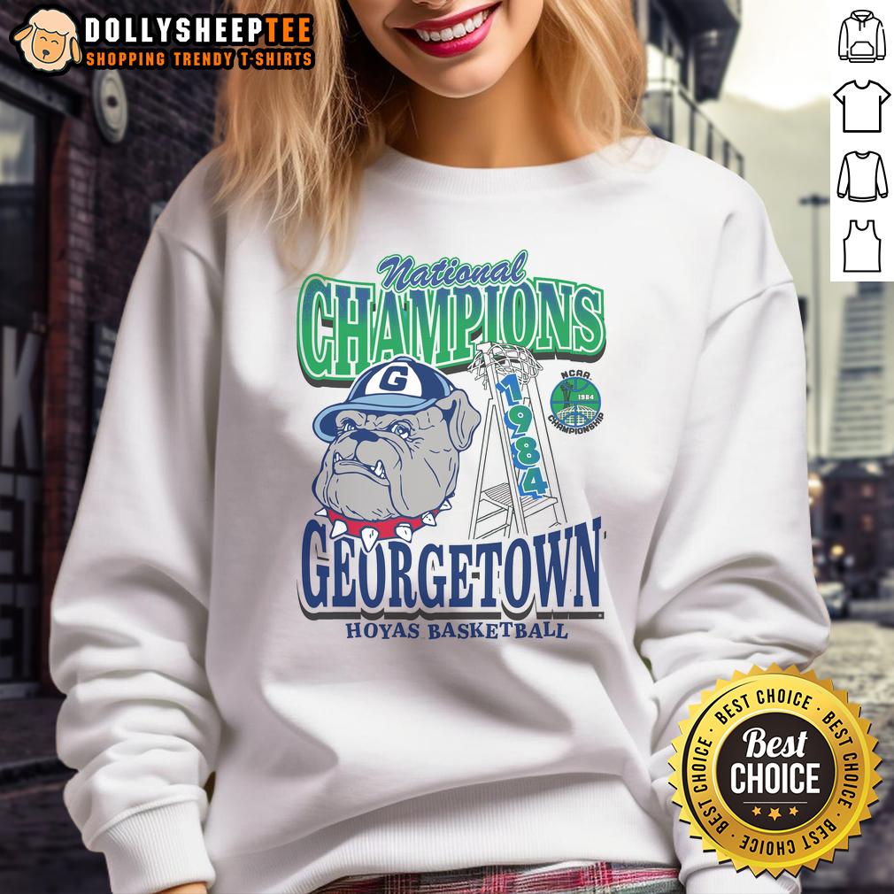 Awesome Georgetown Hoyas Past Champs Tourney Win T-Shirt - Image 5