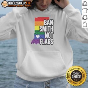 Alternative view of Good Ban Smith Not Flags Pride Rainbow T-Shirt