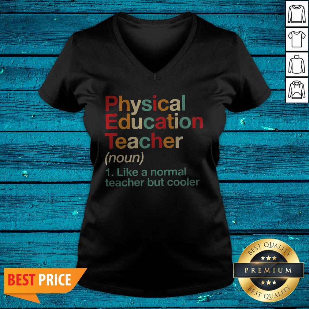 Physical Education Teacher Like A Normal Teacher But Cooler Shirt - Image 4
