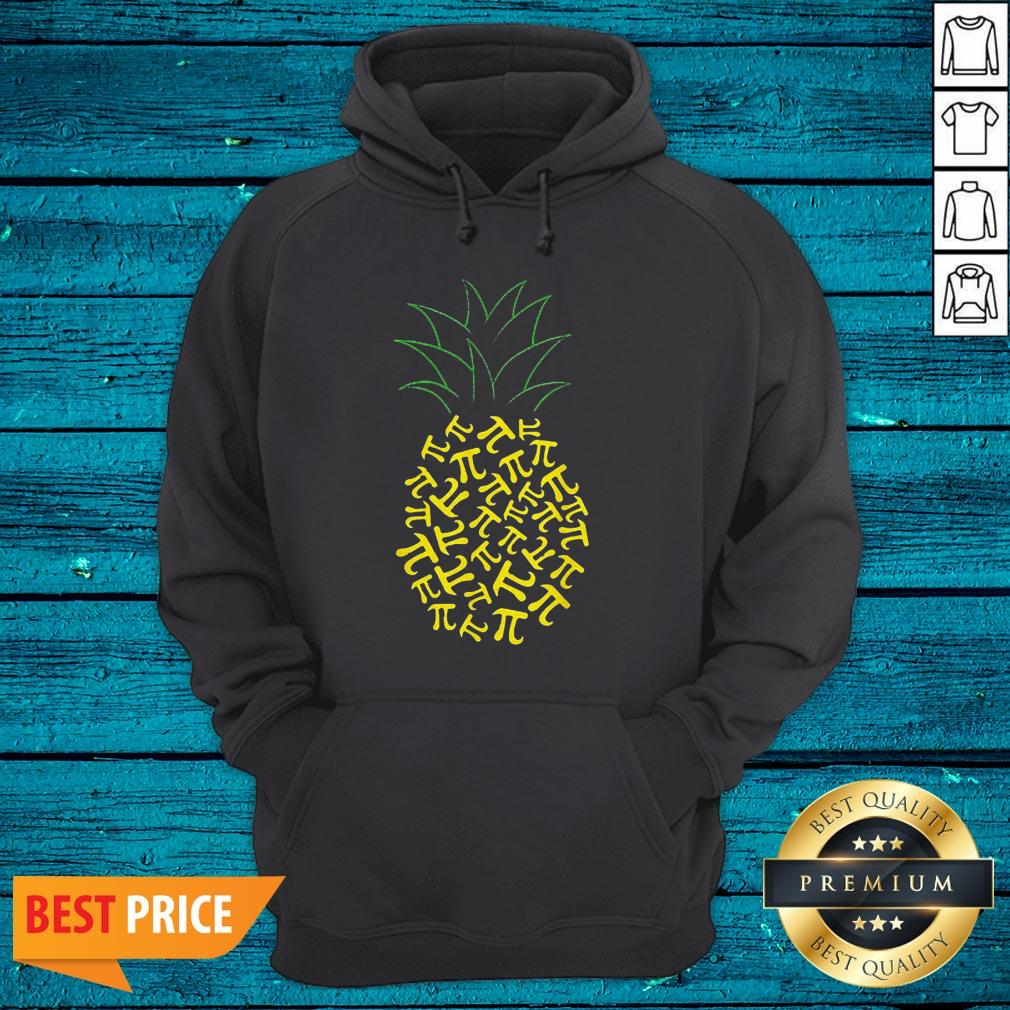 Pi Day Pineapple Math Teacher 3.14 Symbol Pie Gee Shirt - Image 3