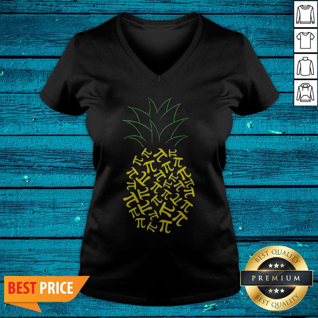 Pi Day Pineapple Math Teacher 3.14 Symbol Pie Gee Shirt - Image 4