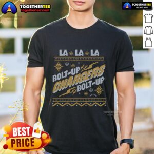 Pretty Los Angeles Chargers Holiday T-Shirt