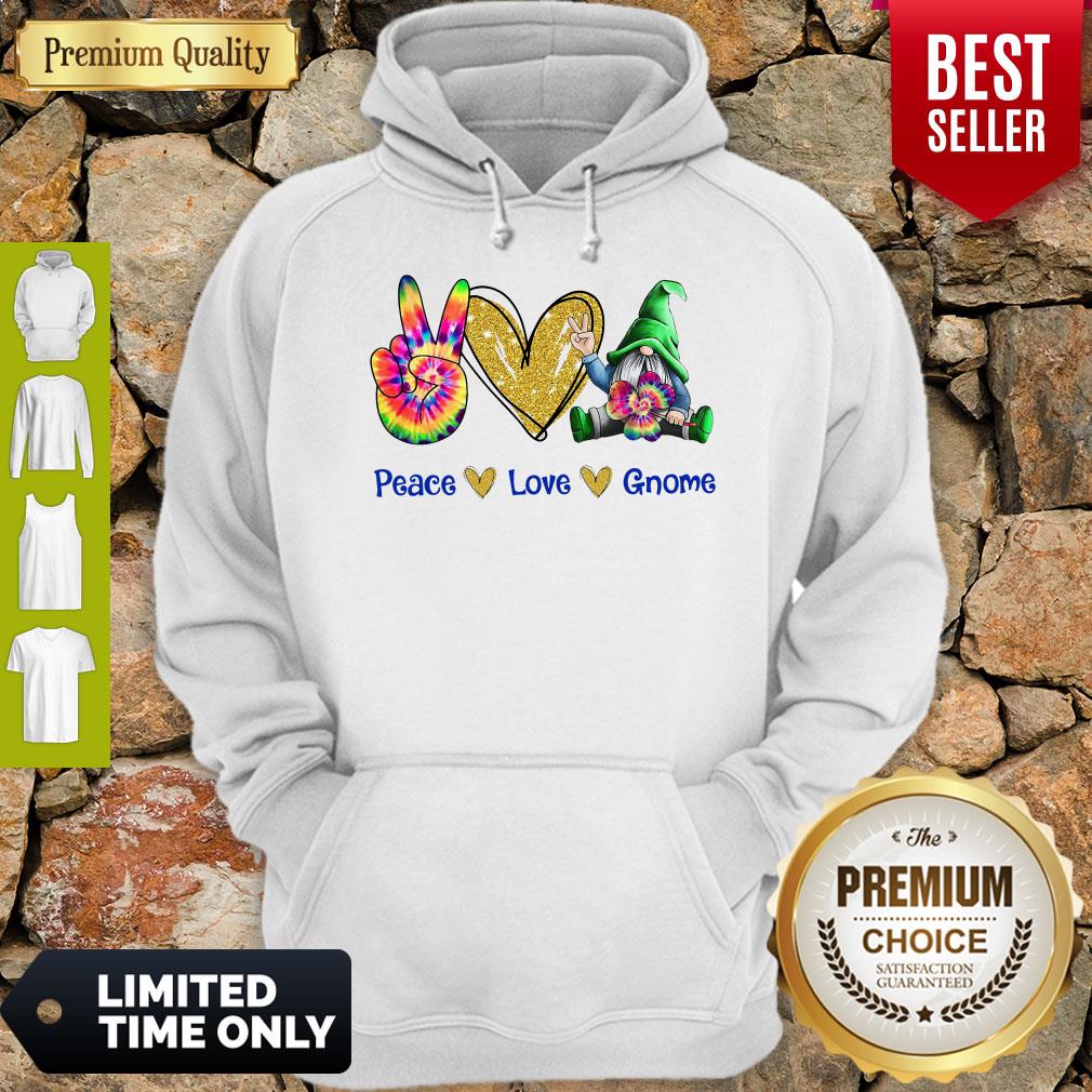 Official Peace Love Gnome Diamond Shirt - Image 2