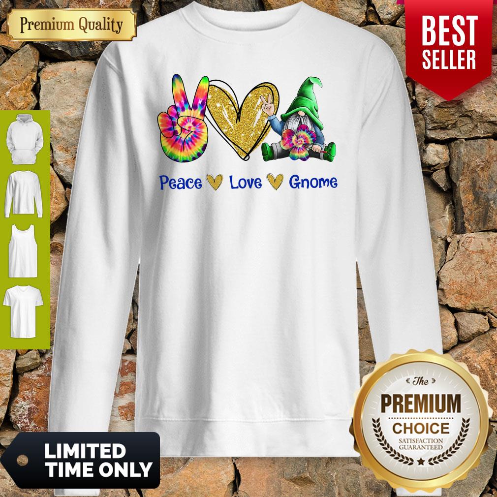 Official Peace Love Gnome Diamond Shirt - Image 5