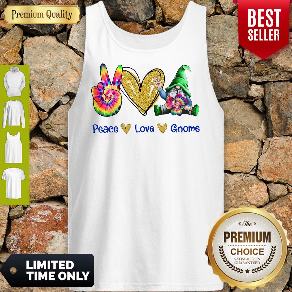 Official Peace Love Gnome Diamond Shirt - Image 4