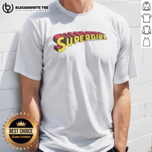 Top Supergirl Wordmark Shirt