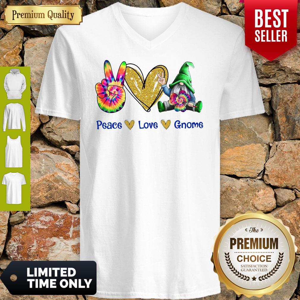 Official Peace Love Gnome Diamond Shirt - Image 3