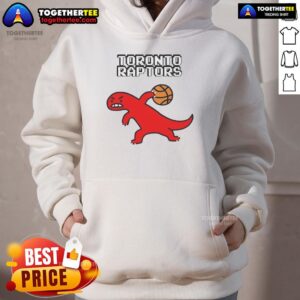 Alternative view of Good Toronto Raptors Dino Paint Luxe T-Shirt