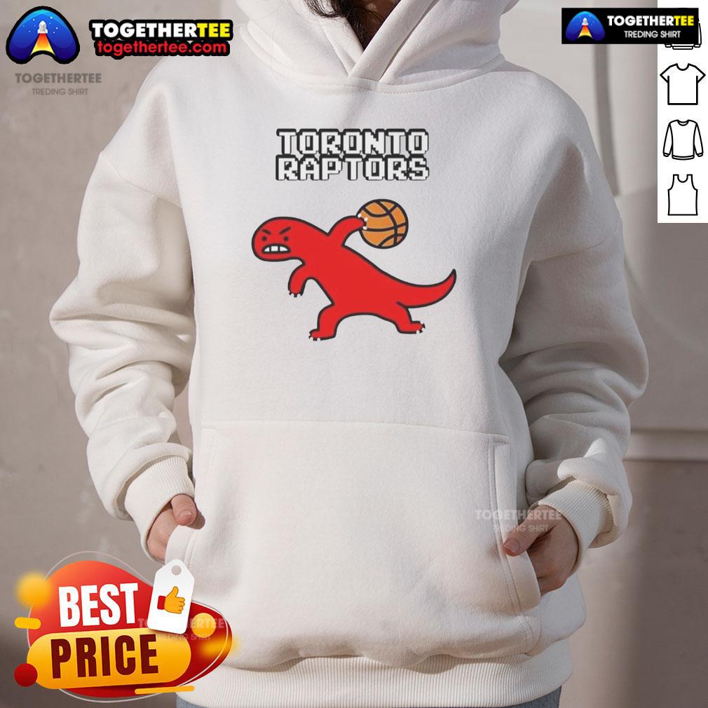 Good Toronto Raptors Dino Paint Luxe T-Shirt - Image 2