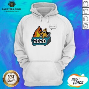 Alternative view of Premium This Is Fine 2020 Dumpster Fire Shirt