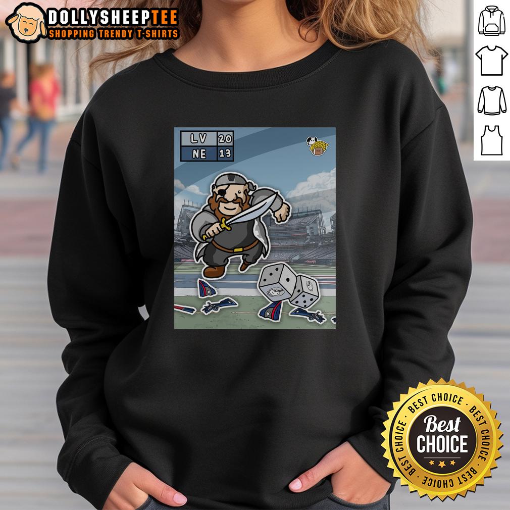 Hot The Las Vegas Raiders Dealt New England A Losing Hand T-Shirt - Image 4