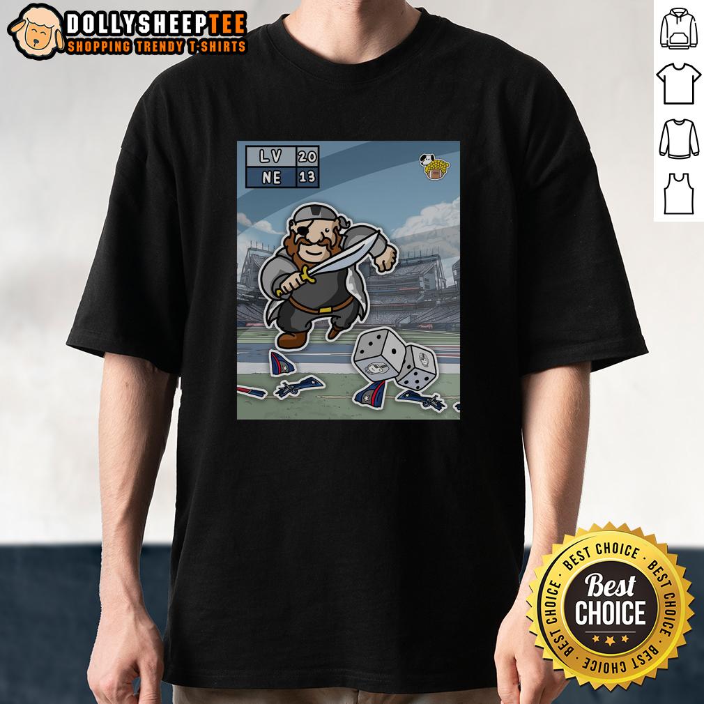 Hot The Las Vegas Raiders Dealt New England A Losing Hand T-Shirt
