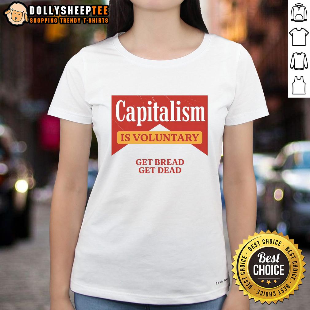 Premium Capitalism Is Voluntary Cooling Performance Crew T-Shirt - Image 3