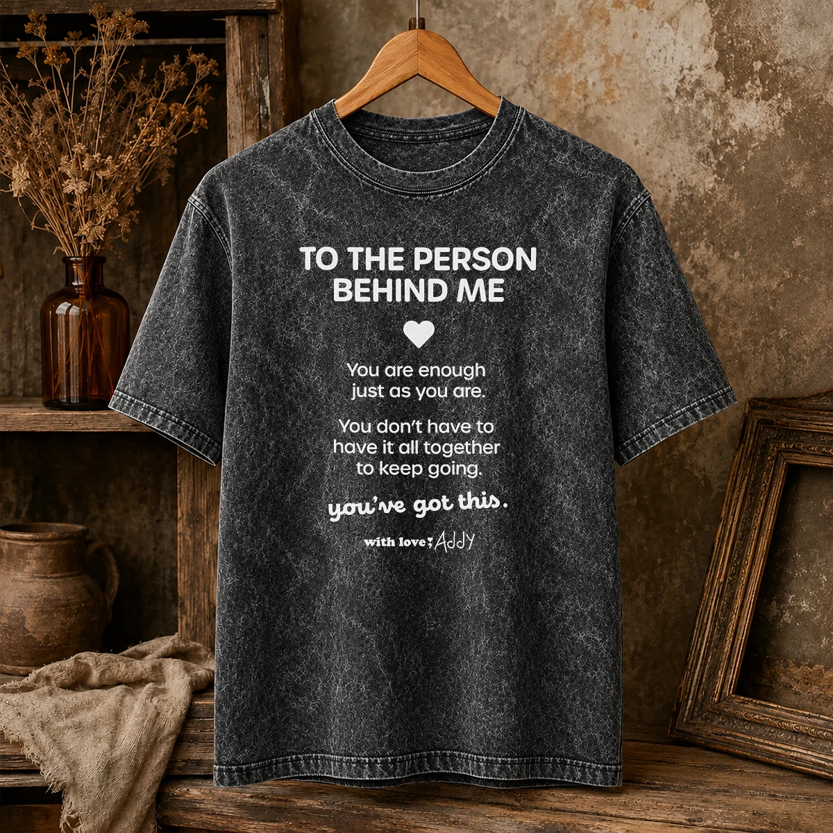 Hot Nice To The Person Behind Me You Are Enough Just As You Are Shirt - Image 8
