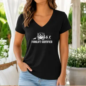 Alternative view of Top Forklift Certified Forklift Operator Funny Humor Shirt
