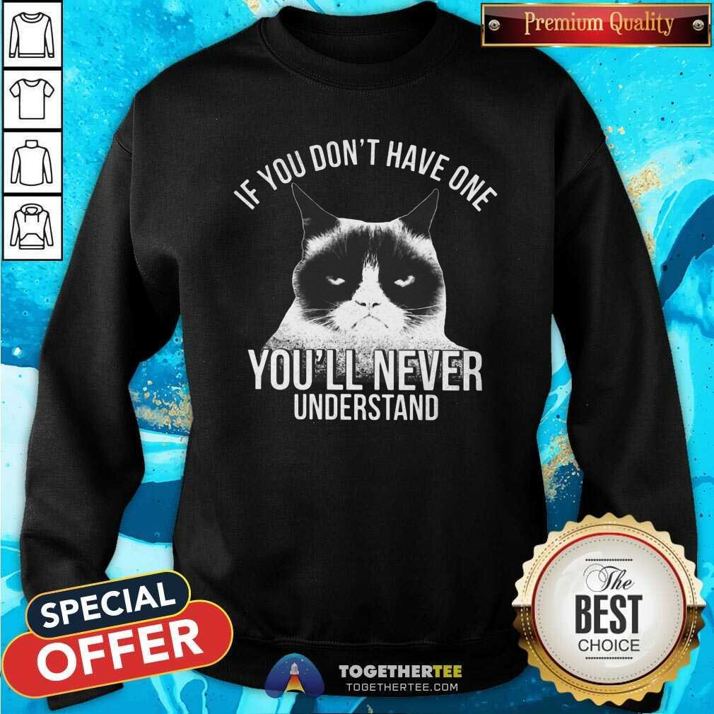 Cute If You Do Not Have One You Will Never Understand Cat Shirt - Image 2