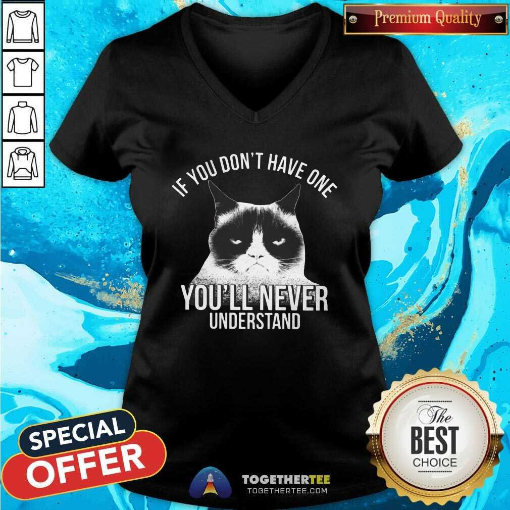 Cute If You Do Not Have One You Will Never Understand Cat Shirt - Image 3
