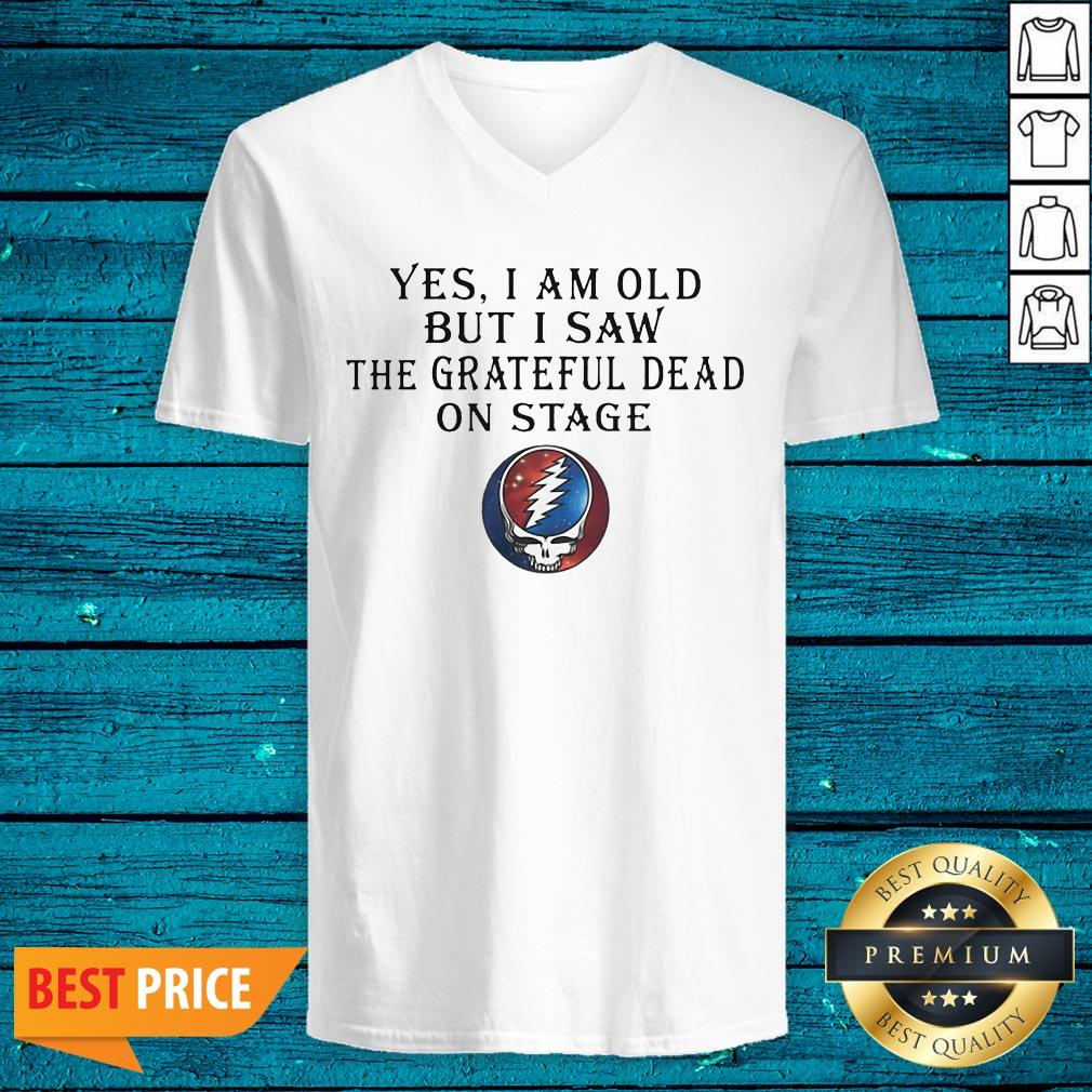 Luxury Yes I Am Old But I Saw The Grateful Dead On Stage Shirt - Image 4