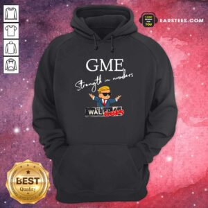 Alternative view of Awesome Donald Trump Gme Strength In Numbers Shirt