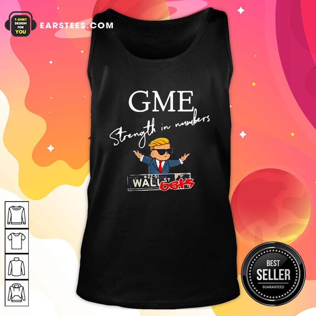 Awesome Donald Trump Gme Strength In Numbers Shirt - Image 4